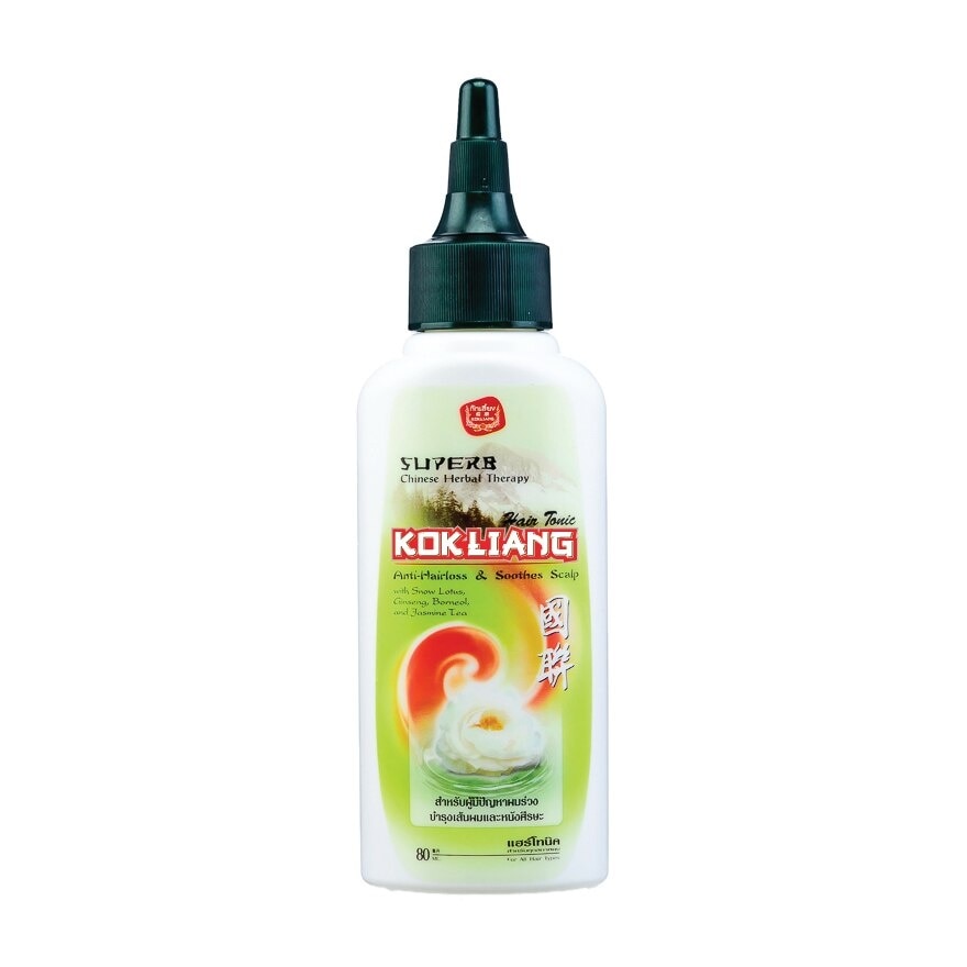 Kokliang Hair Tonic Anti-Hairloss  Soothes Scalp 80 Ml.