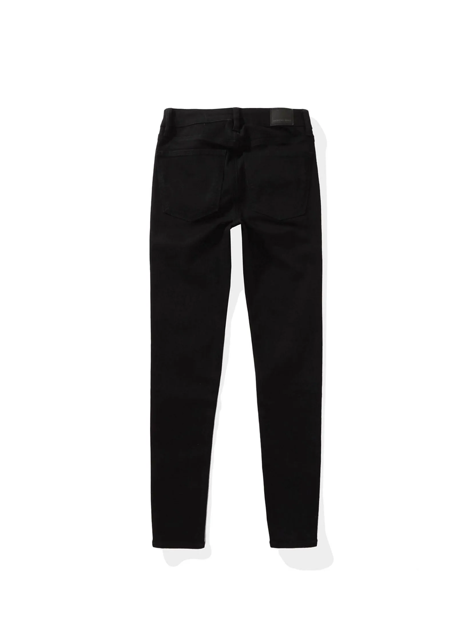 AMERICAN EAGLE WOMEN HIGH-RISE JEGGING OPP 085 RAVEN BLACK