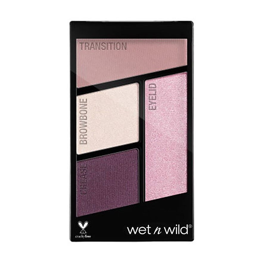 #Wet N Wild Eyeshadow Quads 4.5g E344B - E343B Hooked On Vinyl