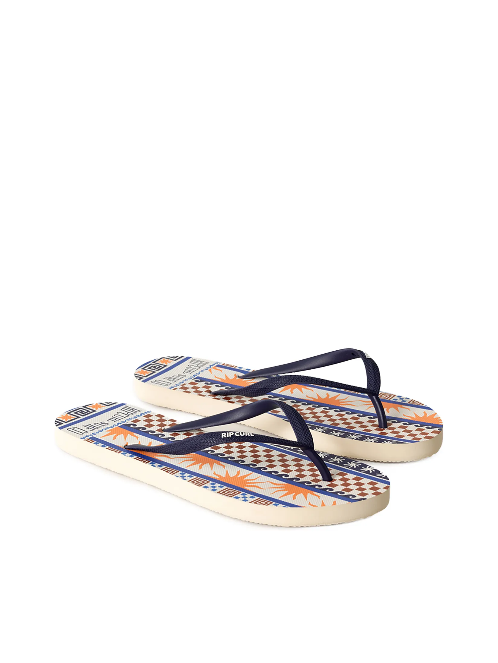 RIP CURL Women Sandals Mixed Bloom Open Toe Dark Blue Size - 37 AUS