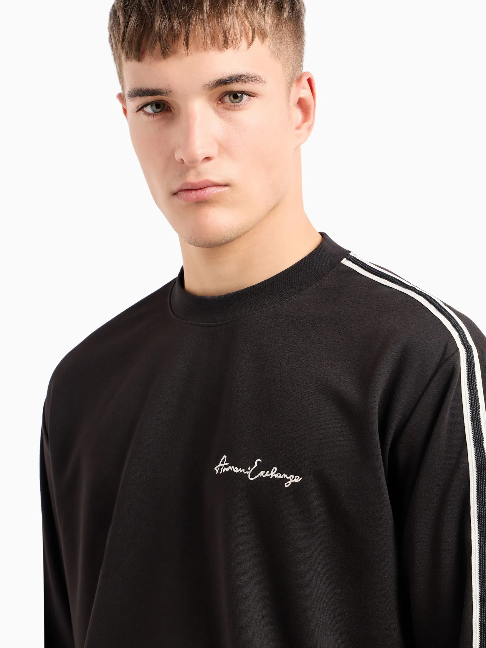 ARMANI EXCHANGE Sweatshirt Men 8NZMSG-Z9N1Z-1200 Black