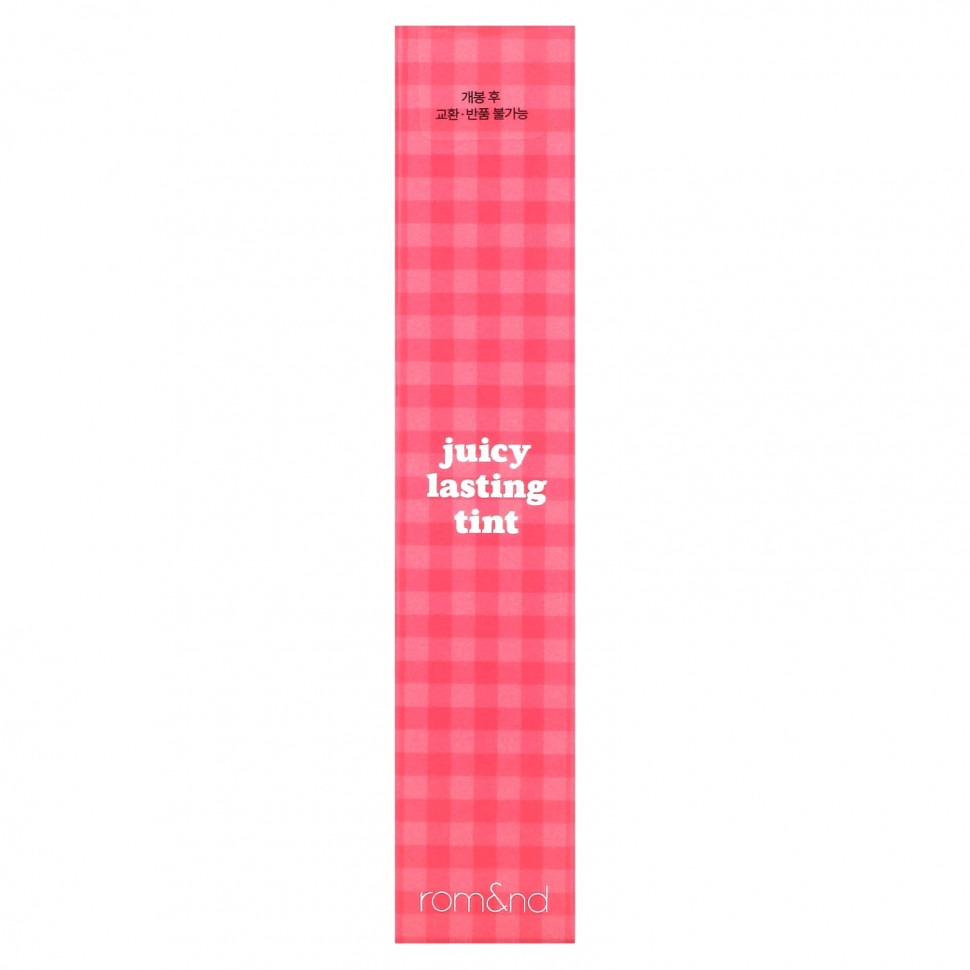 rom&nd, Juicy Lasting Tint, розовое эскимо 27, 5,5 г