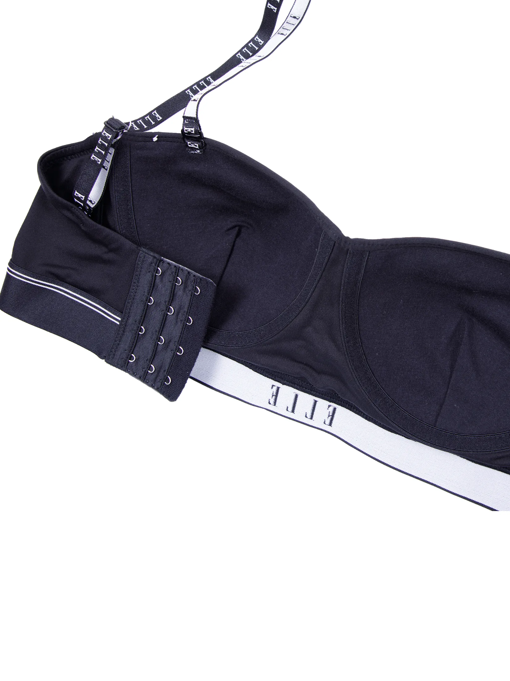 ELLE LINGERIE Women's Wireless bra with mould Pad LB8767 - Black