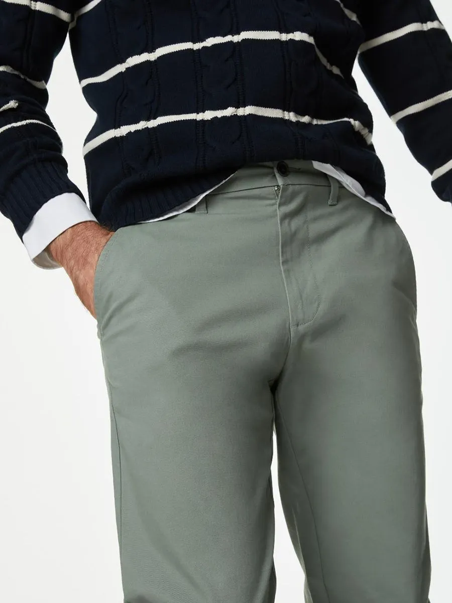 MARKS & SPENCER Men Chinos Regular Fit Stretch