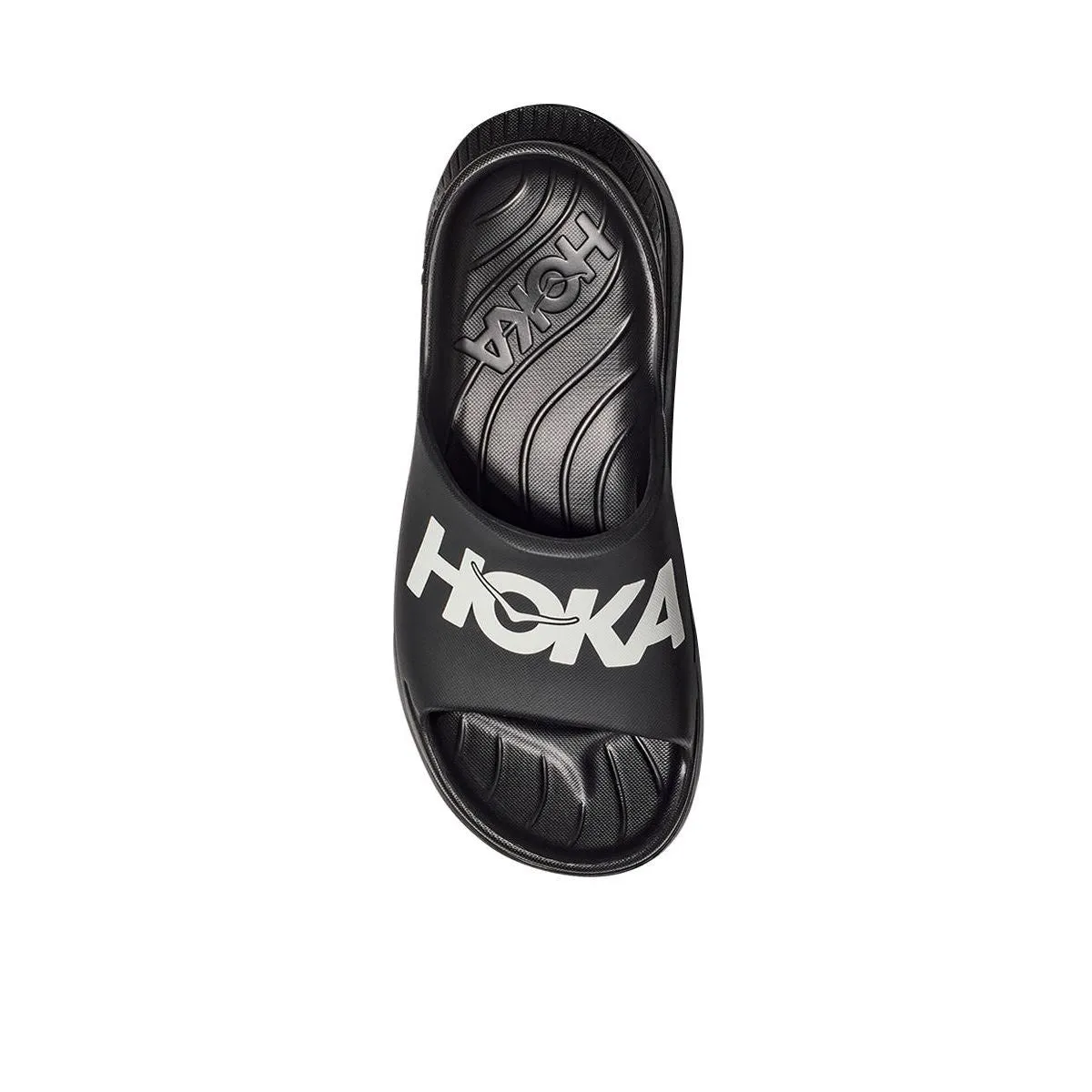 HOKA Unisex Sandals Ora Athletic Slide Black - HO229SH726DZTH