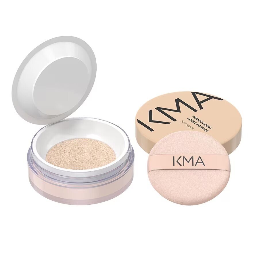 KMA Transparent Loose Powder 12g N1 - Y1 Vanilla