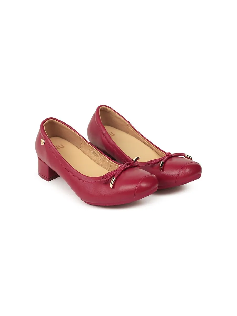 SHU WOMEN SOFY SOFA 1" STAR CAP-TOES - BURGUNDY