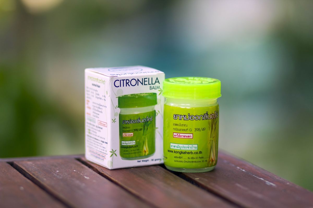 Обезболивающий бальзам с цитронеллой KongaHerb 50 гр
