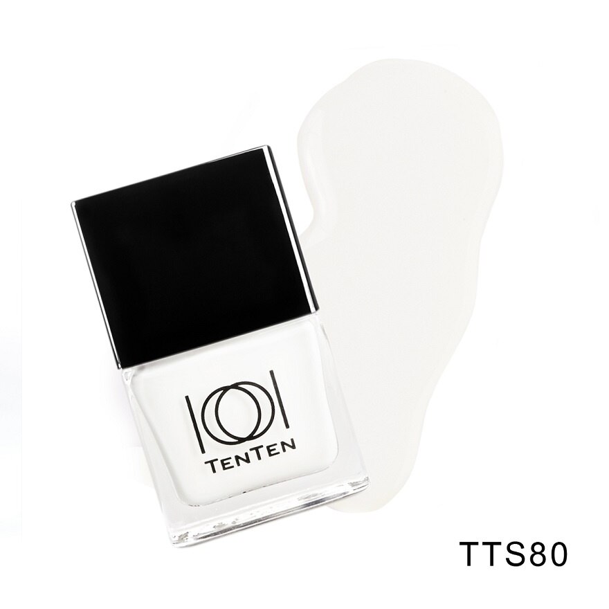 Ten Ten Nail Color 12ml. White S80