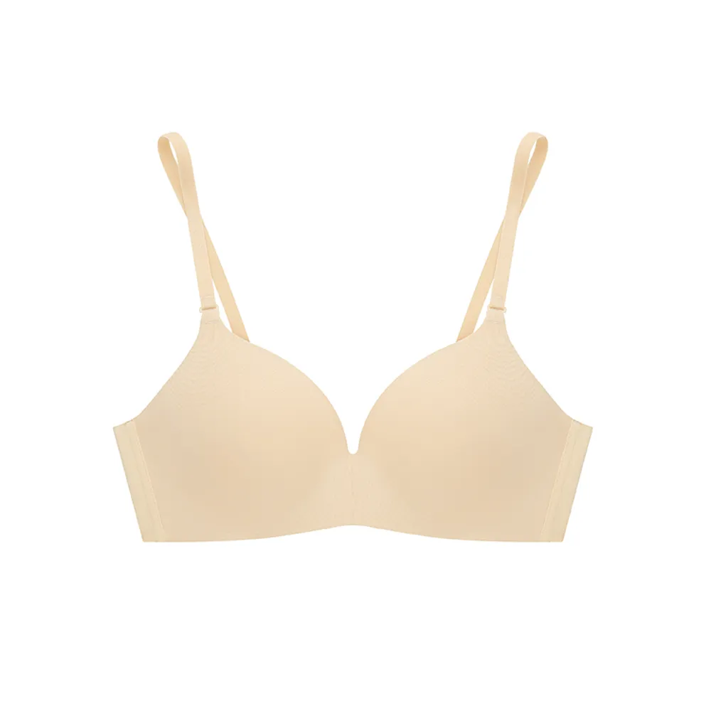 SABINA Bra Fong D Invisible Wire Bra Soft Doomm Collection Style no. SBH9000CL Light Beige Size - D34