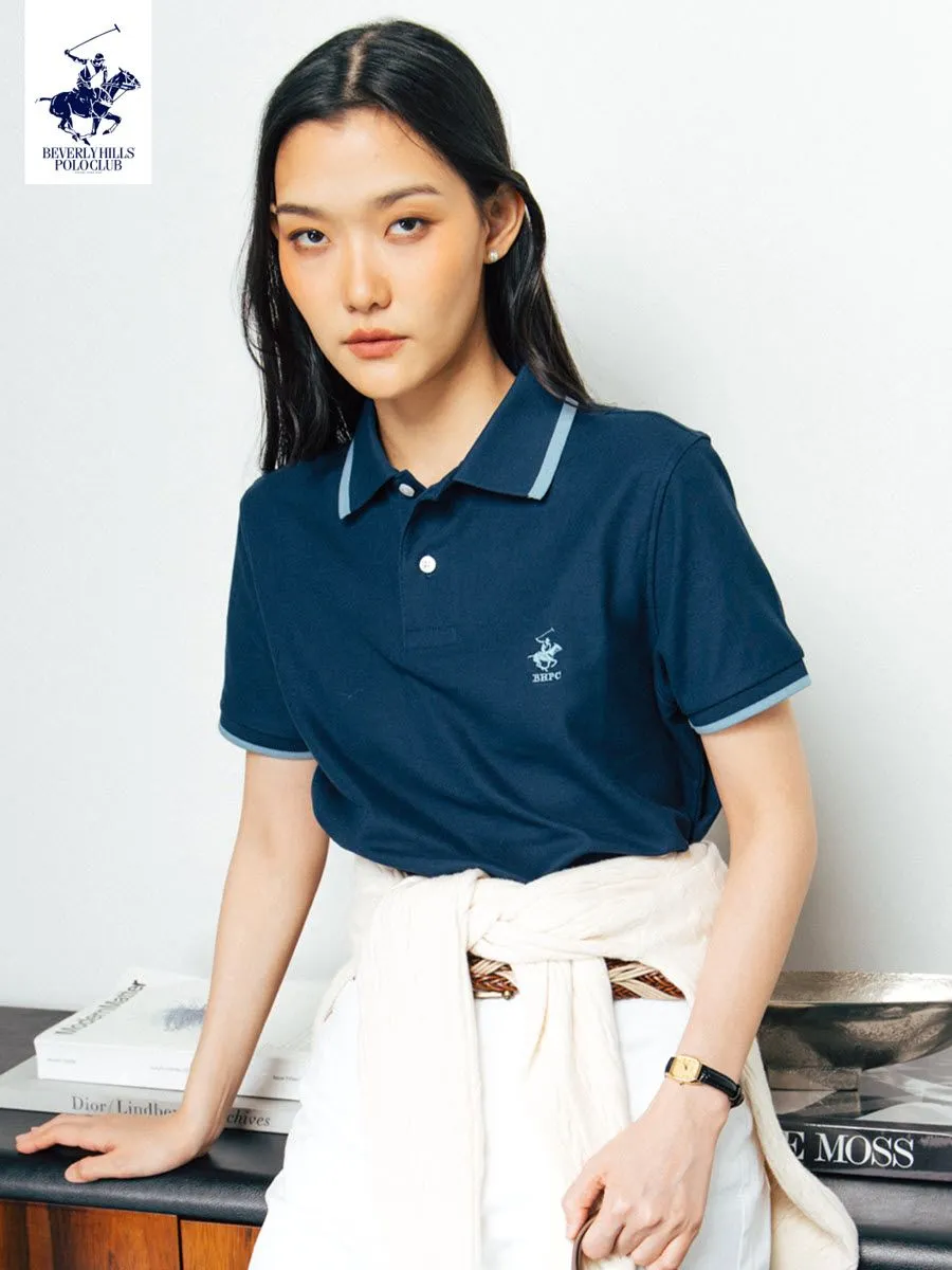 BEVERLY HILLS POLO CLUB Dark blue Men Polo Shirts Model BN2A635