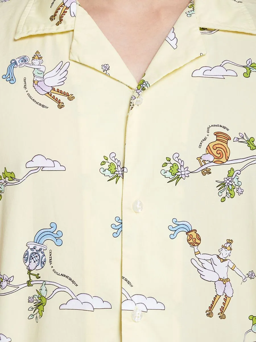 DEFRY 01 DEFRY 01 X Guillaume Sardin Men Shirt Short Sleeve With Graphic Print