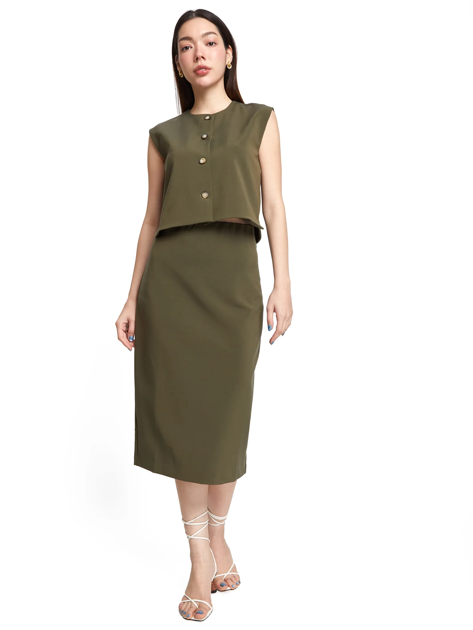 NEXT PHASE Women Skirt Straight-Cut