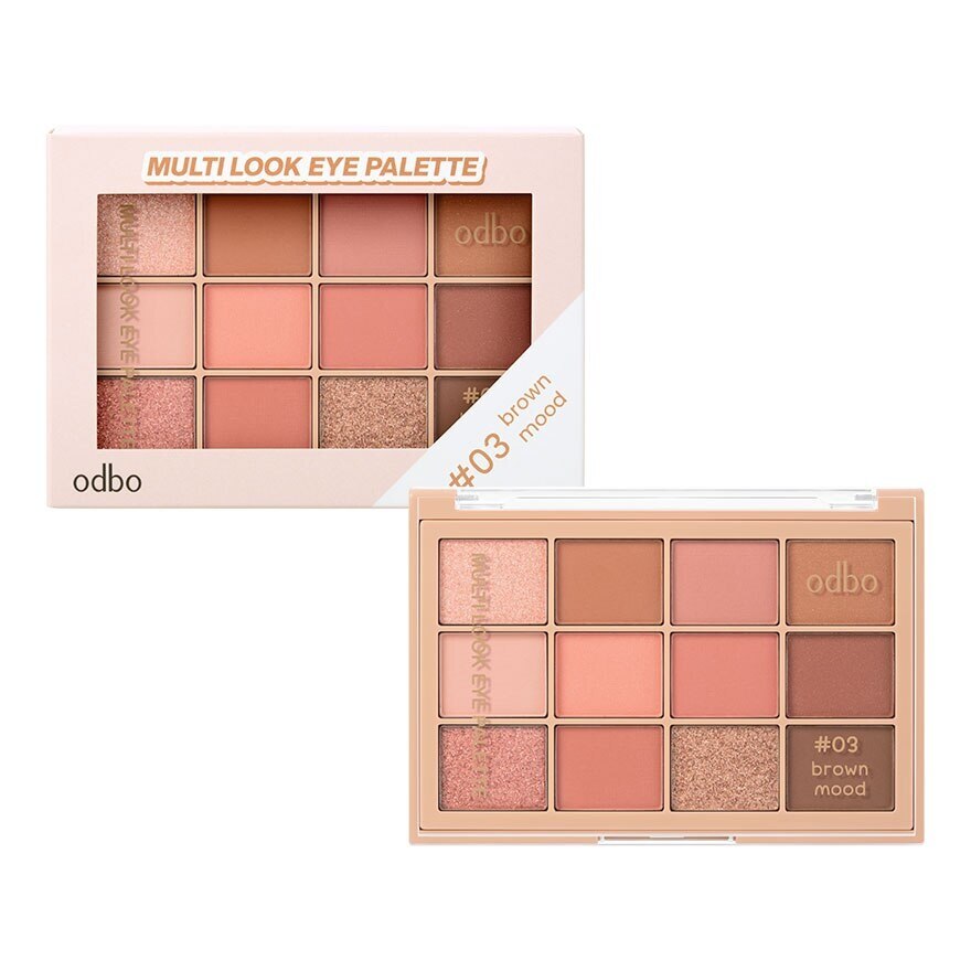 Odbo Multi Look Eye Palette 10g 03