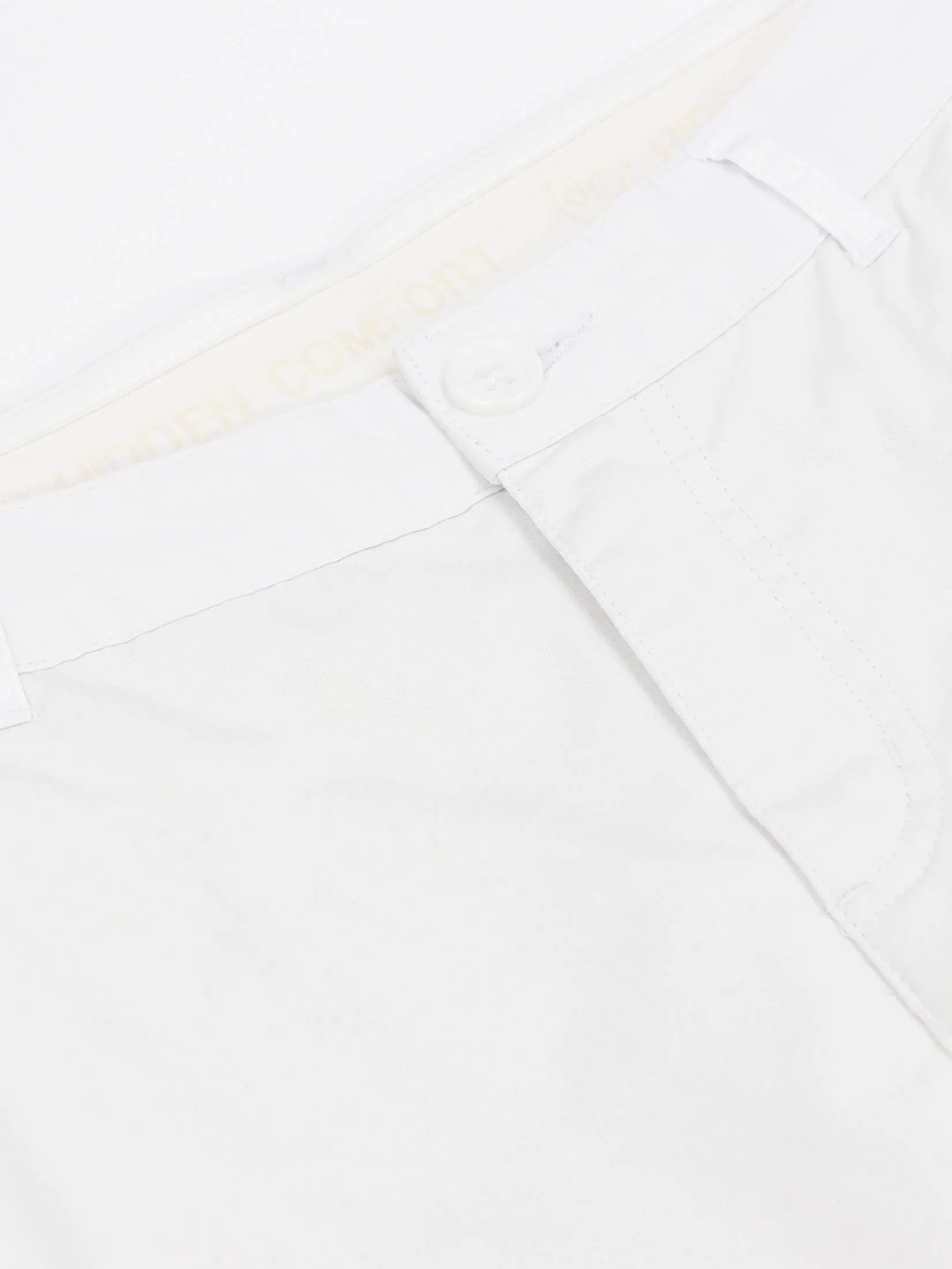 GIORDANO Women's Regular Khakis Audrey Pants (180° Elastic Waist) 01 Signature White