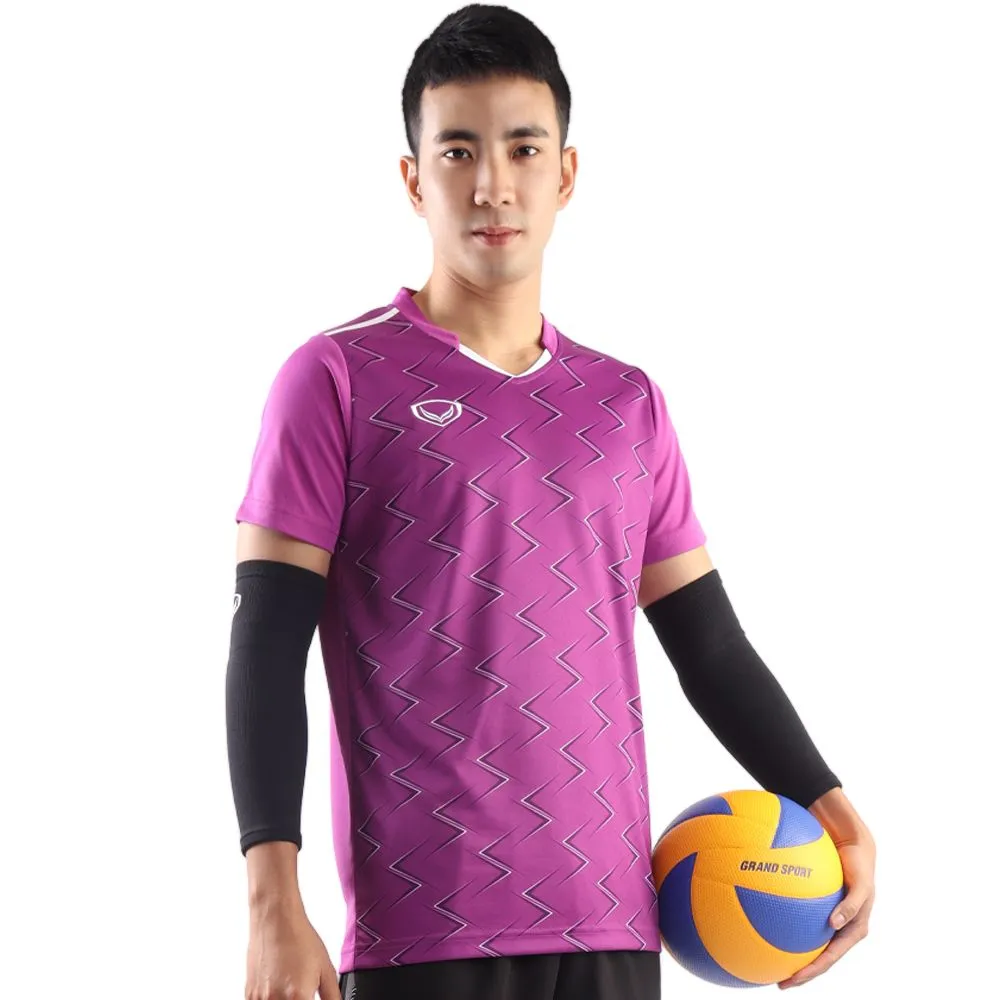 GRAND SPORT Purple Volleyball Jersey (Men) (014325) Size - M