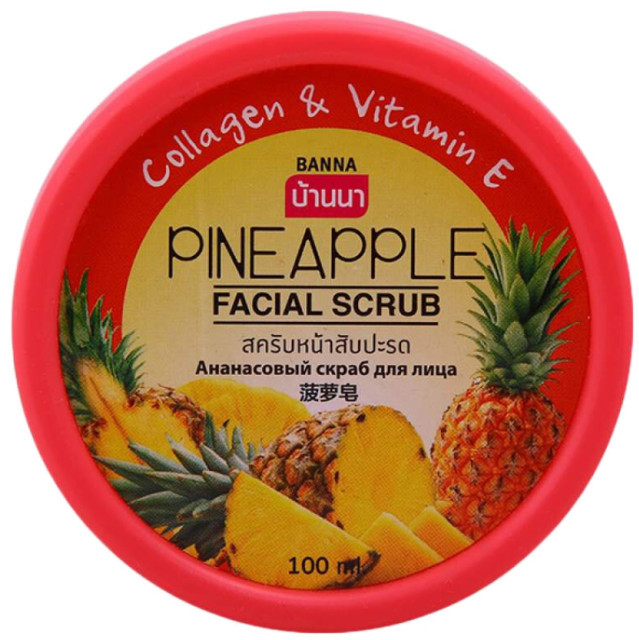 Скраб для лица с ананасом Banna 100 мл