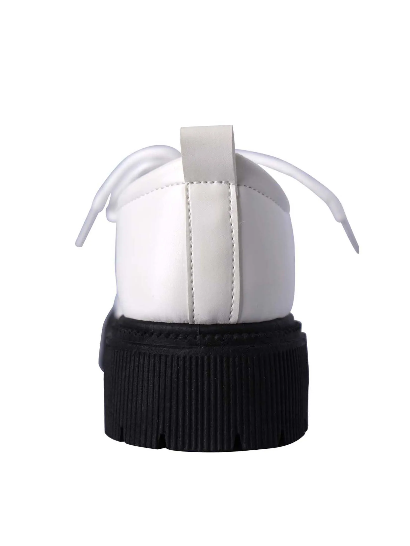 VILLAINS SF MONOKA Chunky Loafers WHITE