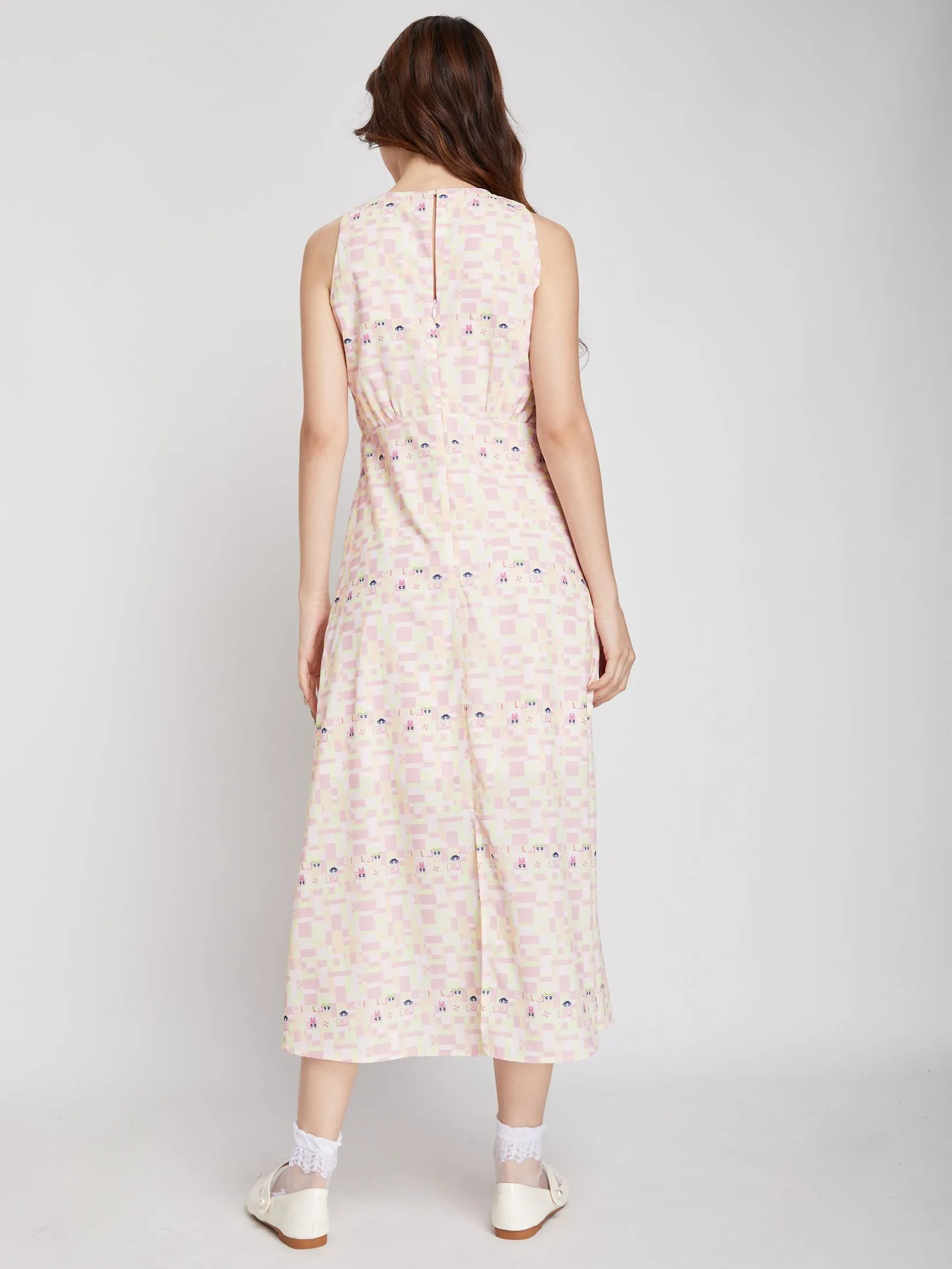 LOLITA Women Dress Sleeveless The PowerPuff Girls