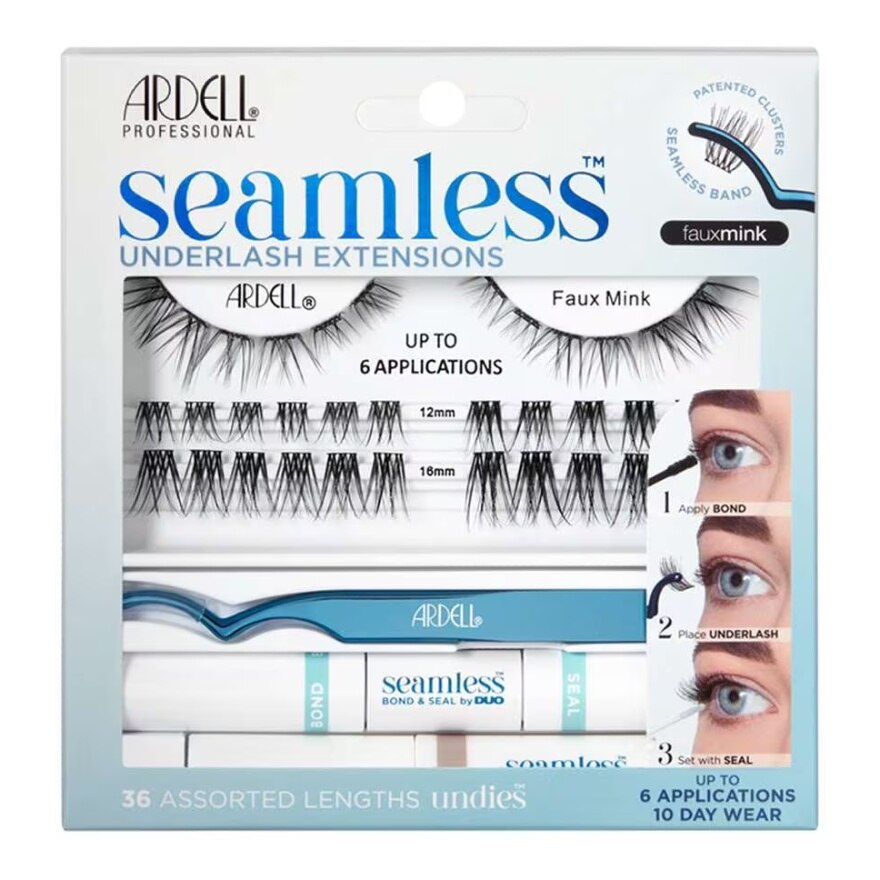 Ardell Seamless Underlash Extensions Fauxmink Kit 36pcs. - Black