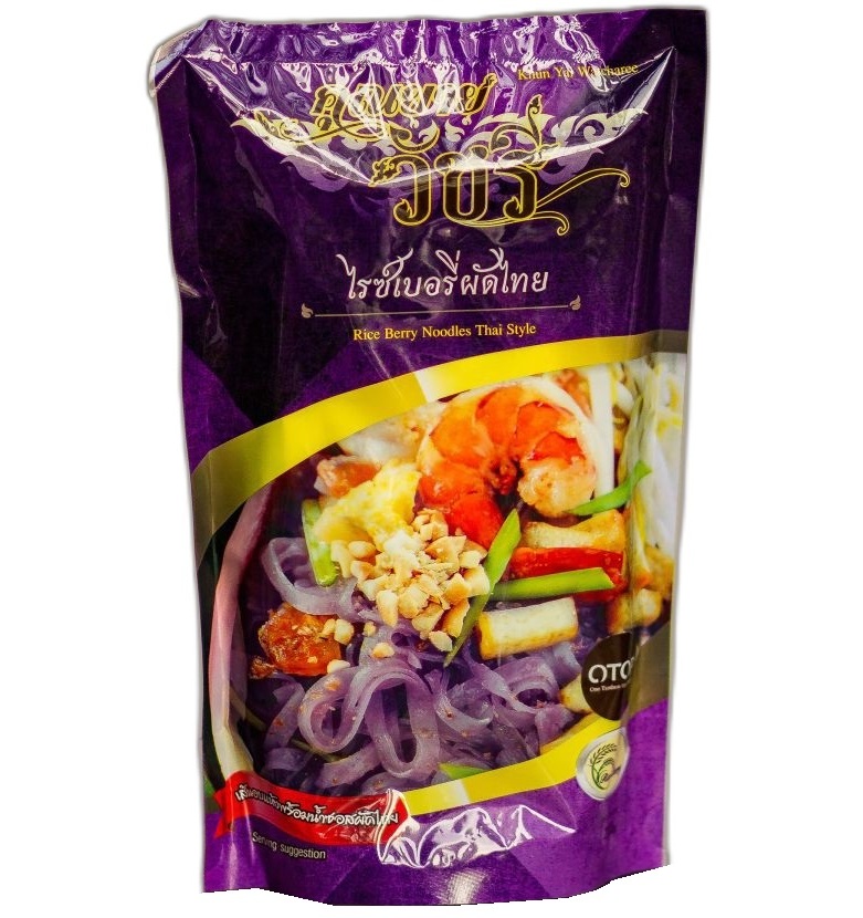 Готовая лапша из бурого риса по-тайски 200 гр