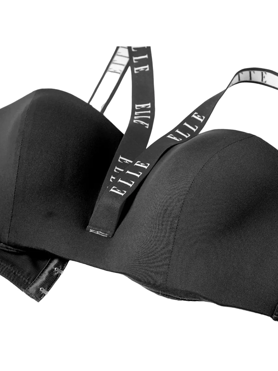ELLE LINGERIE BRASSIERE MOULDED BRA LB4615BL BLACK