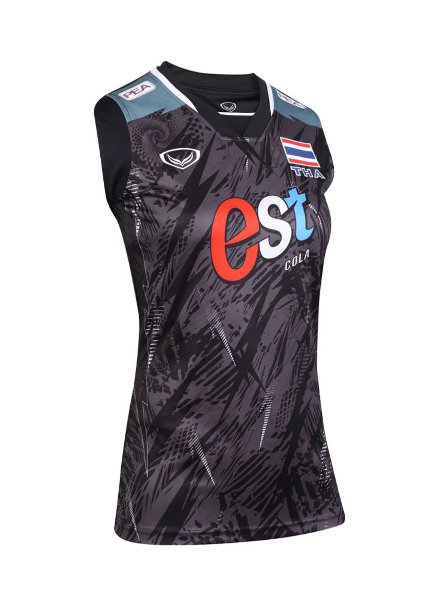GRAND SPORT Black Women Volleyball  Jersey 2023 (014340)