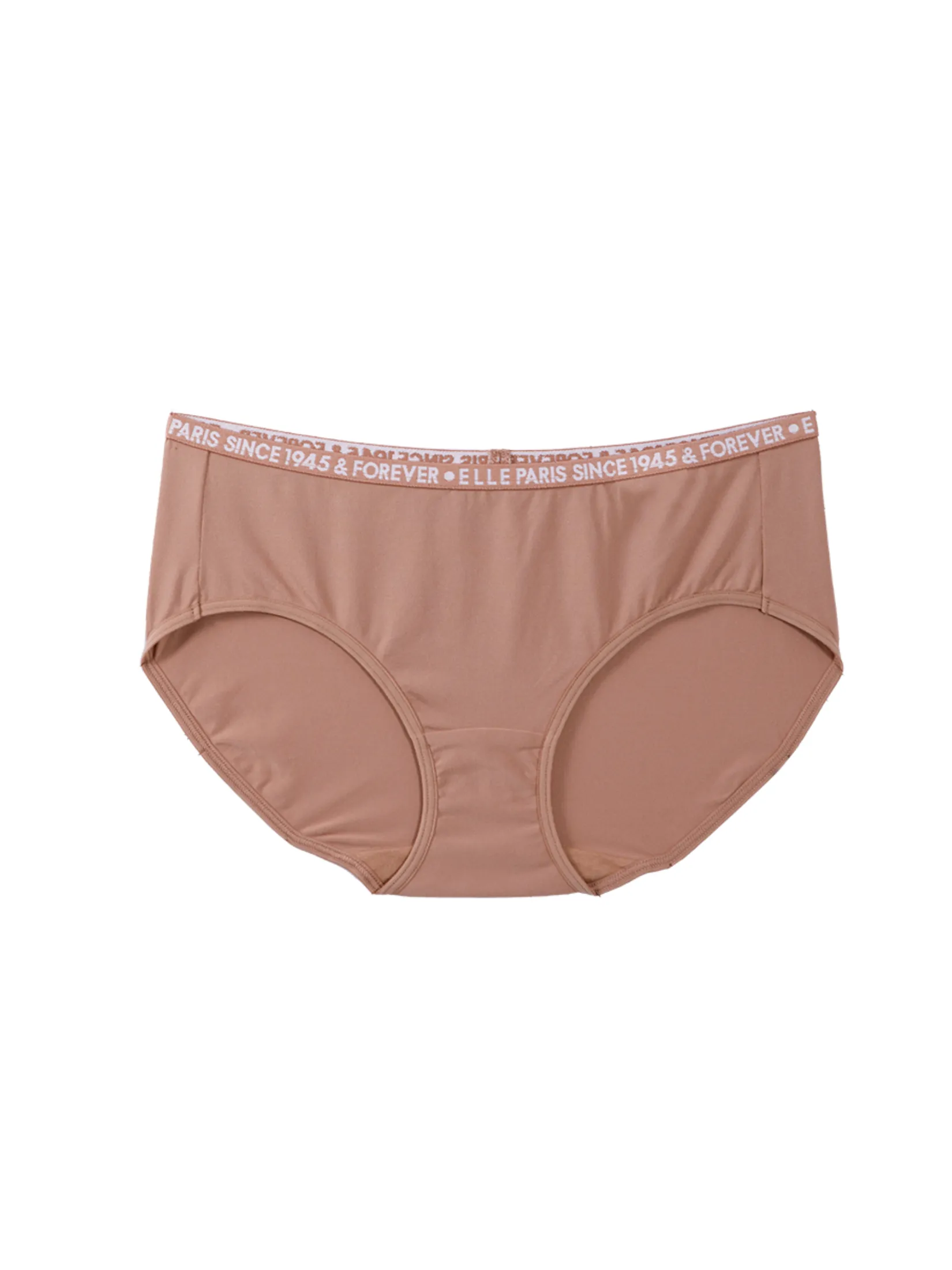 ELLE LINGERIE Women’s Boy-Leg Lowrise Panty LU9856 - Brown Size - M