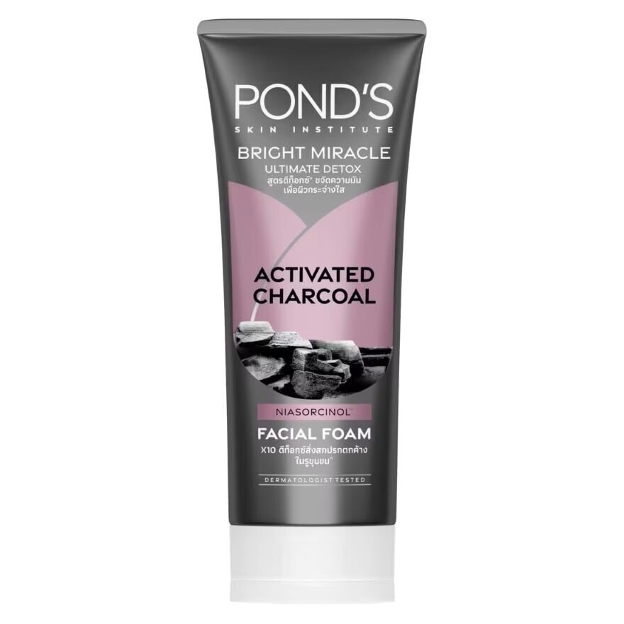 Pond'S Bright Miracle Ultimate Detox Activated Charcoal Facial Foam 90 G.