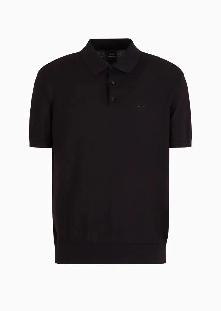 ARMANI EXCHANGE Polo Men 8NZF5D-ZM3JZ-1200 Black