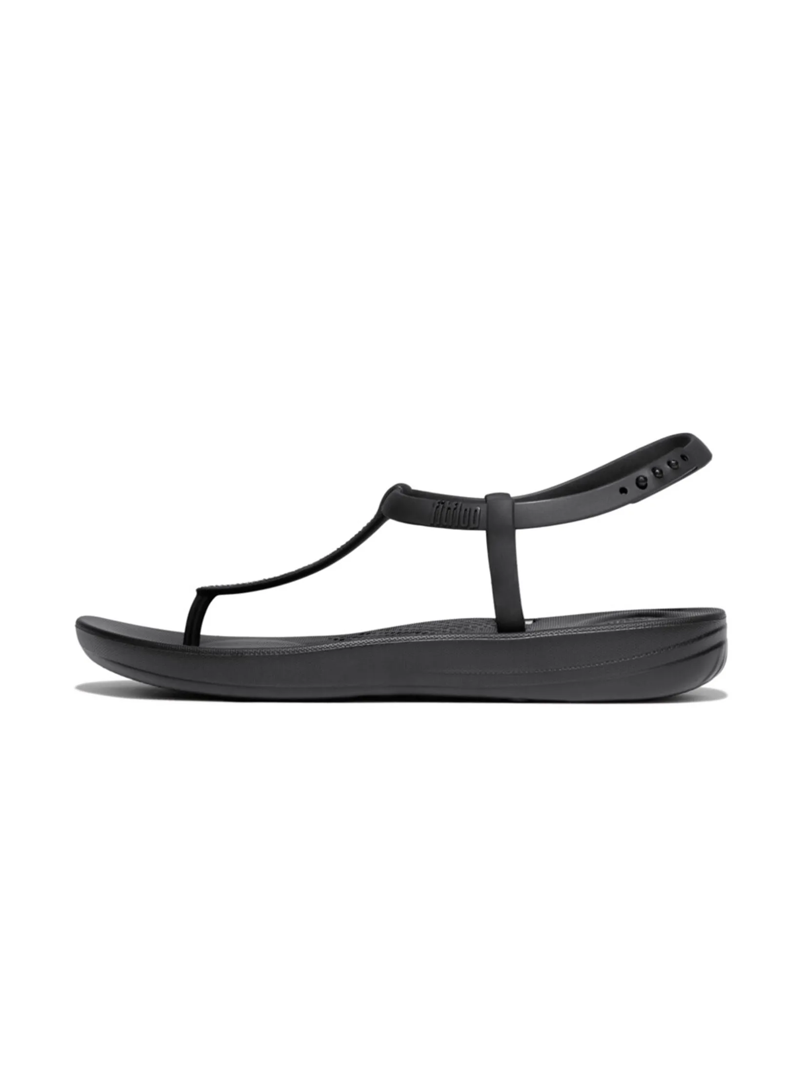 FitFlop™ WOMEN'S IQUSHION SPLASH SPARKLE TSTRAP BLACK
