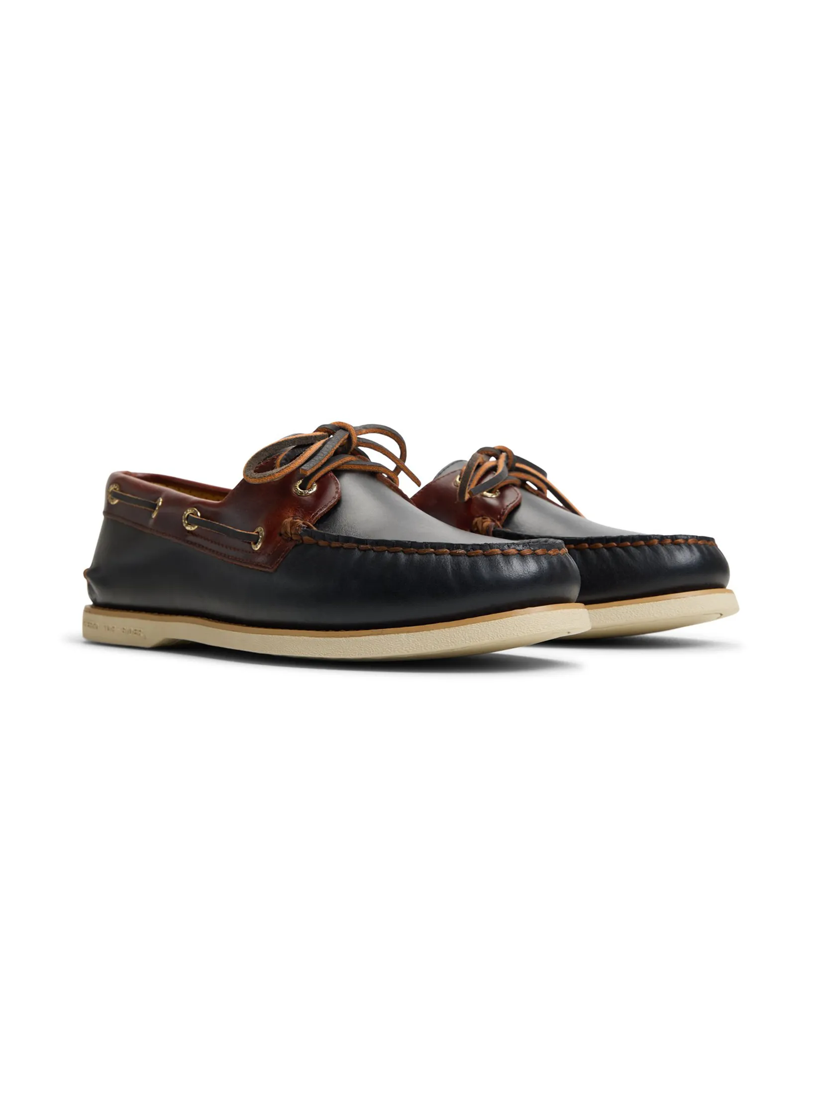 SPERRY MEN BLACK COMBO GOLD A/O 2-EYE