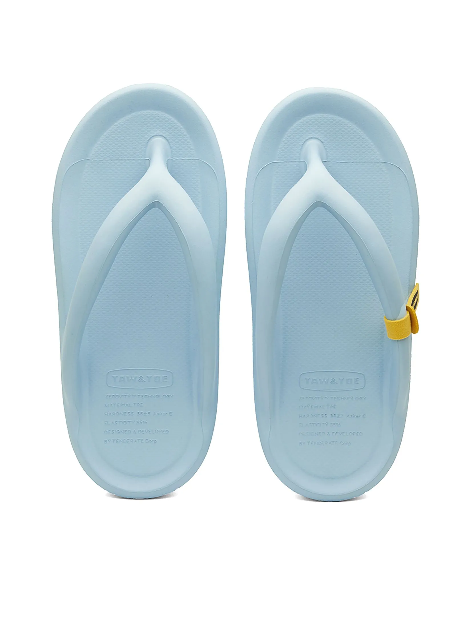 TAW&TOE Unisex Flip Flop Zerovity OG Baby Blue