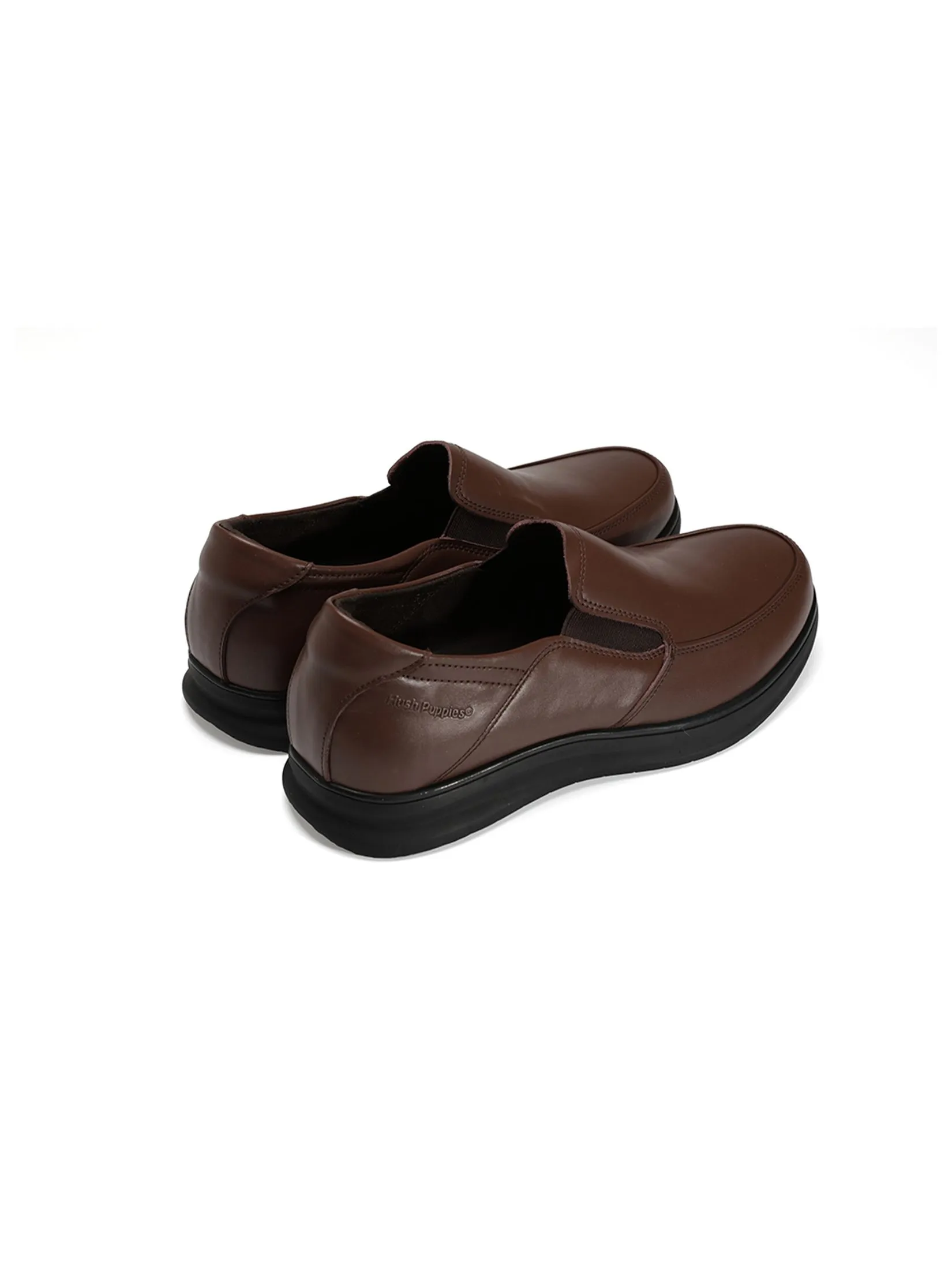 HUSH PUPPIES Men's Shoes Dress Shoes Slip-ons  - BROWN