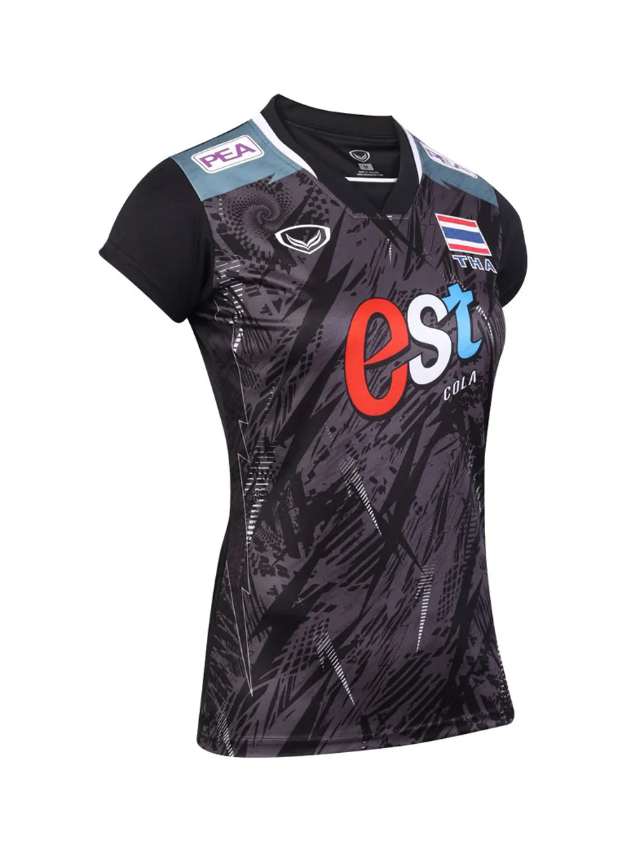 GRAND SPORT Black Women Volleyball Jersey 2023 (014342)