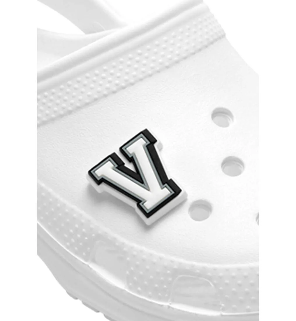 CROCS Jibbitz Shoes Charm Letter V Multi Color - CR024AC482BHTH
