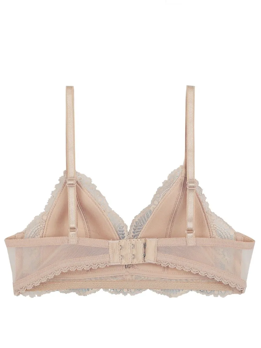 BSC LINGERIE Women Bra Wireless BB3358BE Beige