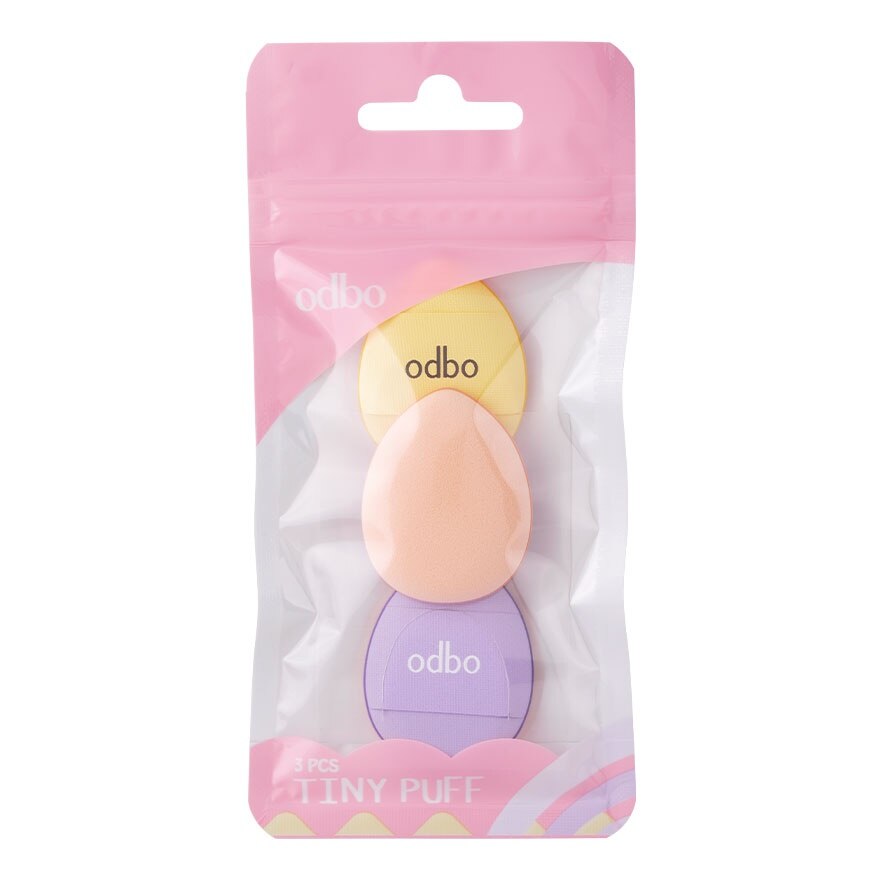 Odbo Tiny Puff 3pcs. - Pastel