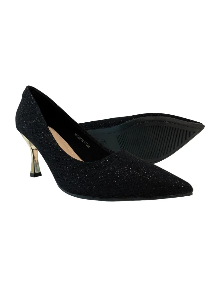 MARIA PIA BLACK HIGH HEELS M75-22170