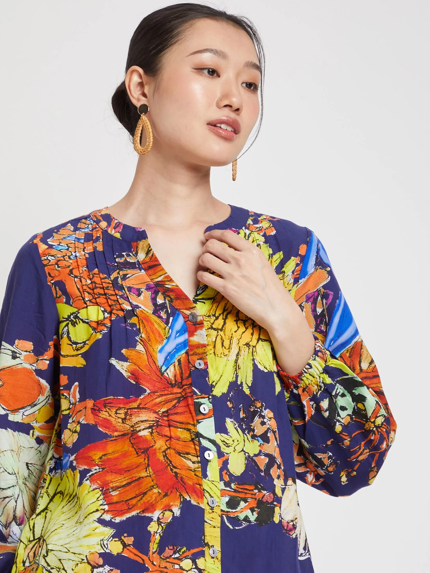 JOURNAL Women Blouse Long Sleeves Woven