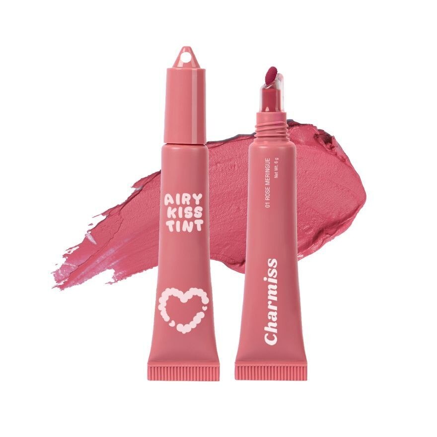 #Charmiss Airy Kiss Tint Matte Lip 6g 01 - 01 Rose Meringue