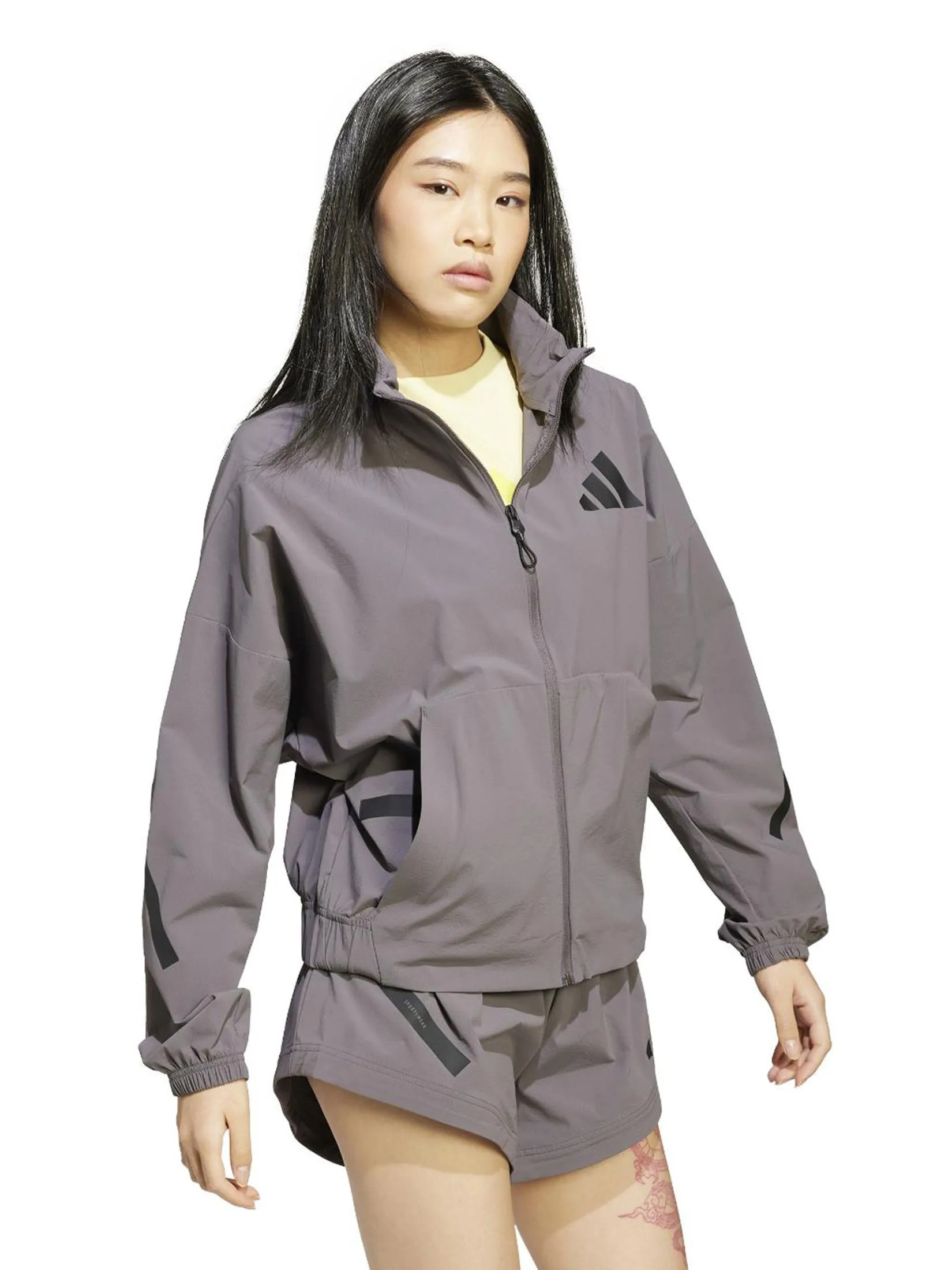 ADIDAS Women Track Top Adidas Z.N.E. Woven Full-Zip