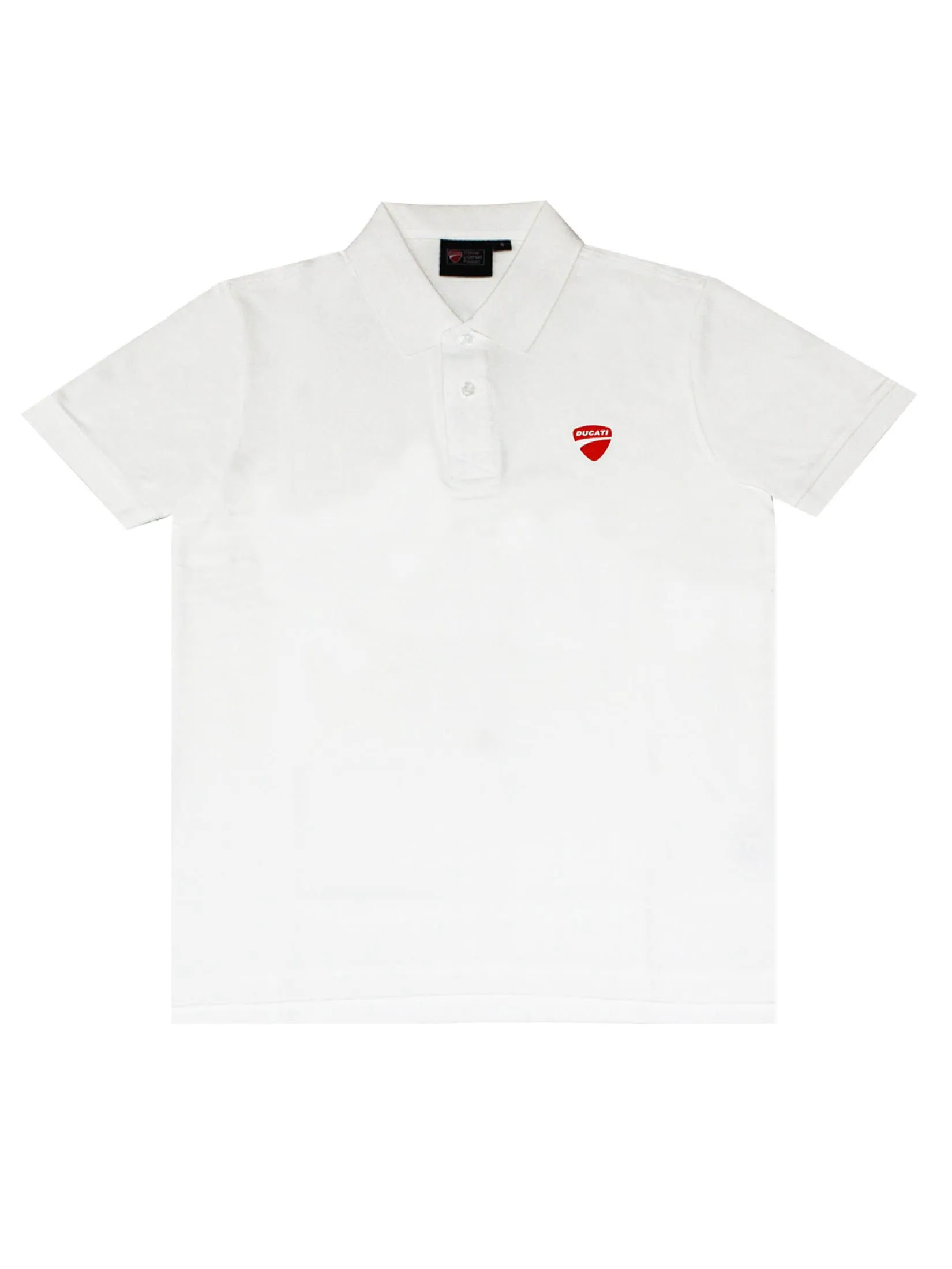 DUCATI Men Polo White