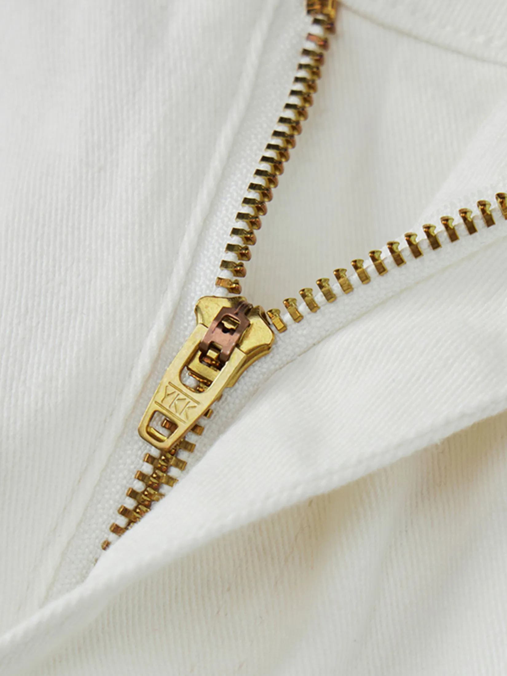 GIORDANO Women's Relax White Denim Jeans (Blue Classics) White