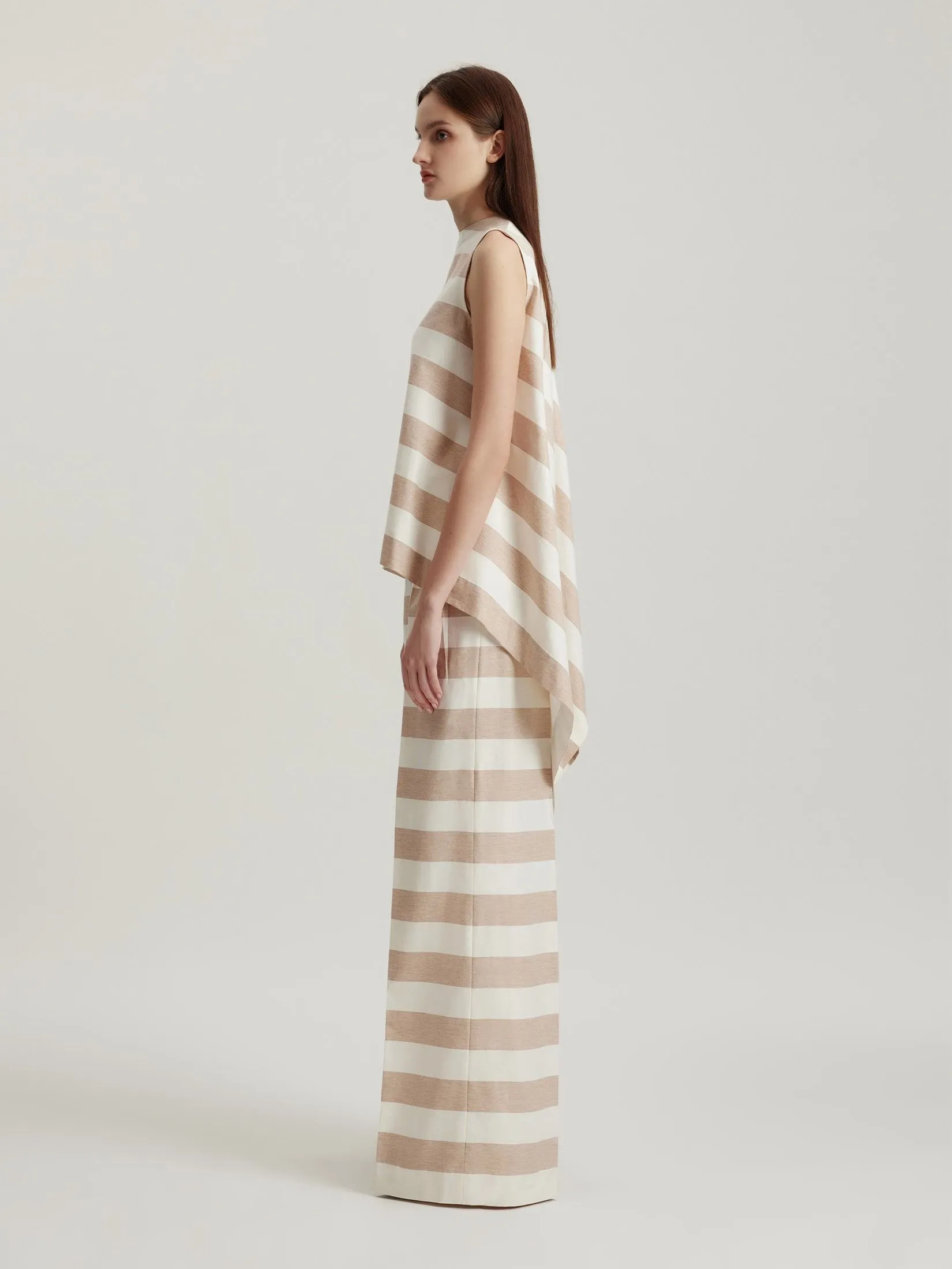 ASAVA (AW24 )Avianna Women Classic Pants Brown