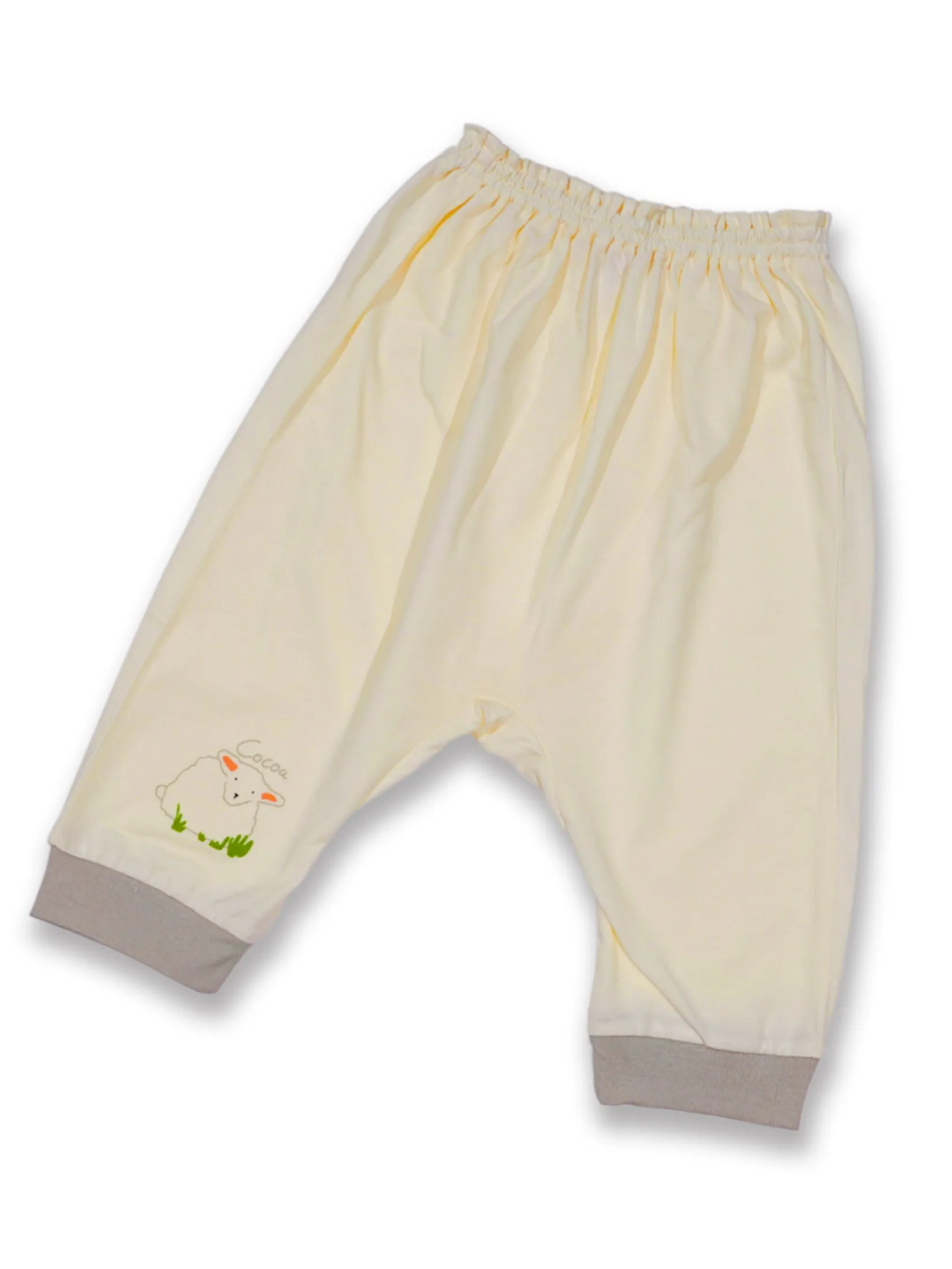 AUKA Cream,Trousers Children s, Cocoa Sheep.