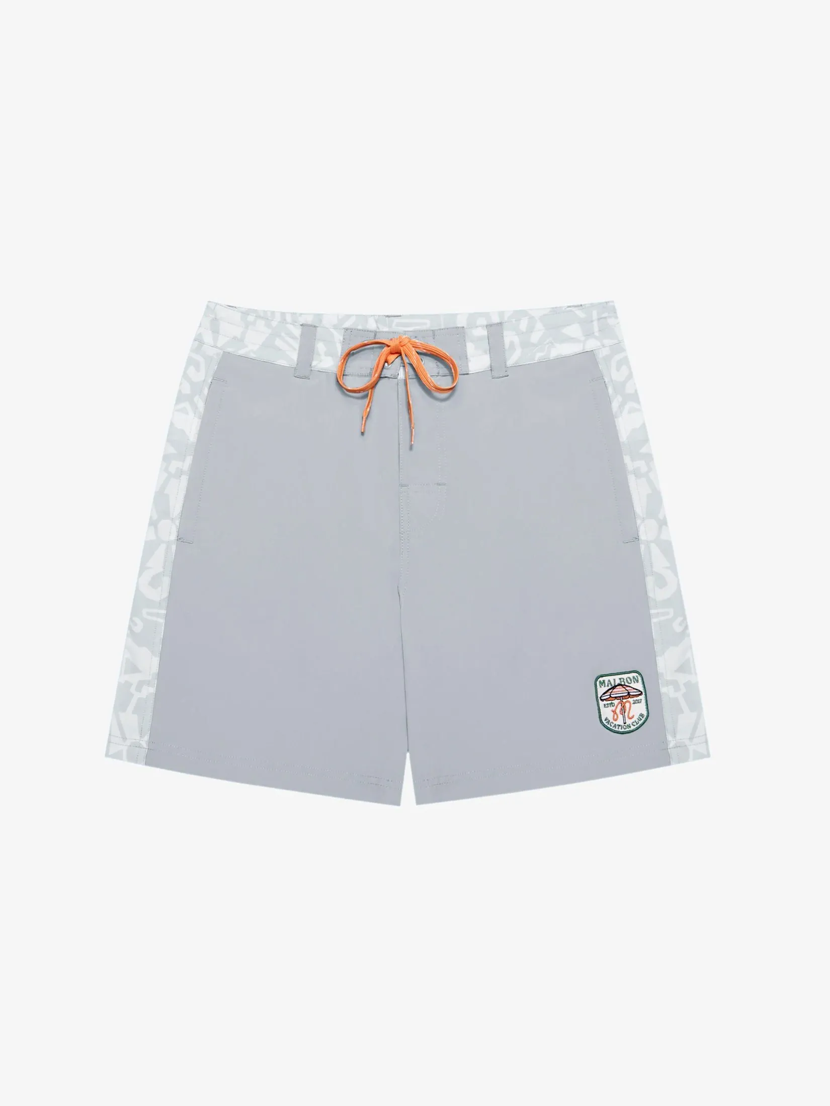 MALBON GOLF GROTTO TRUNKS IN IVORY