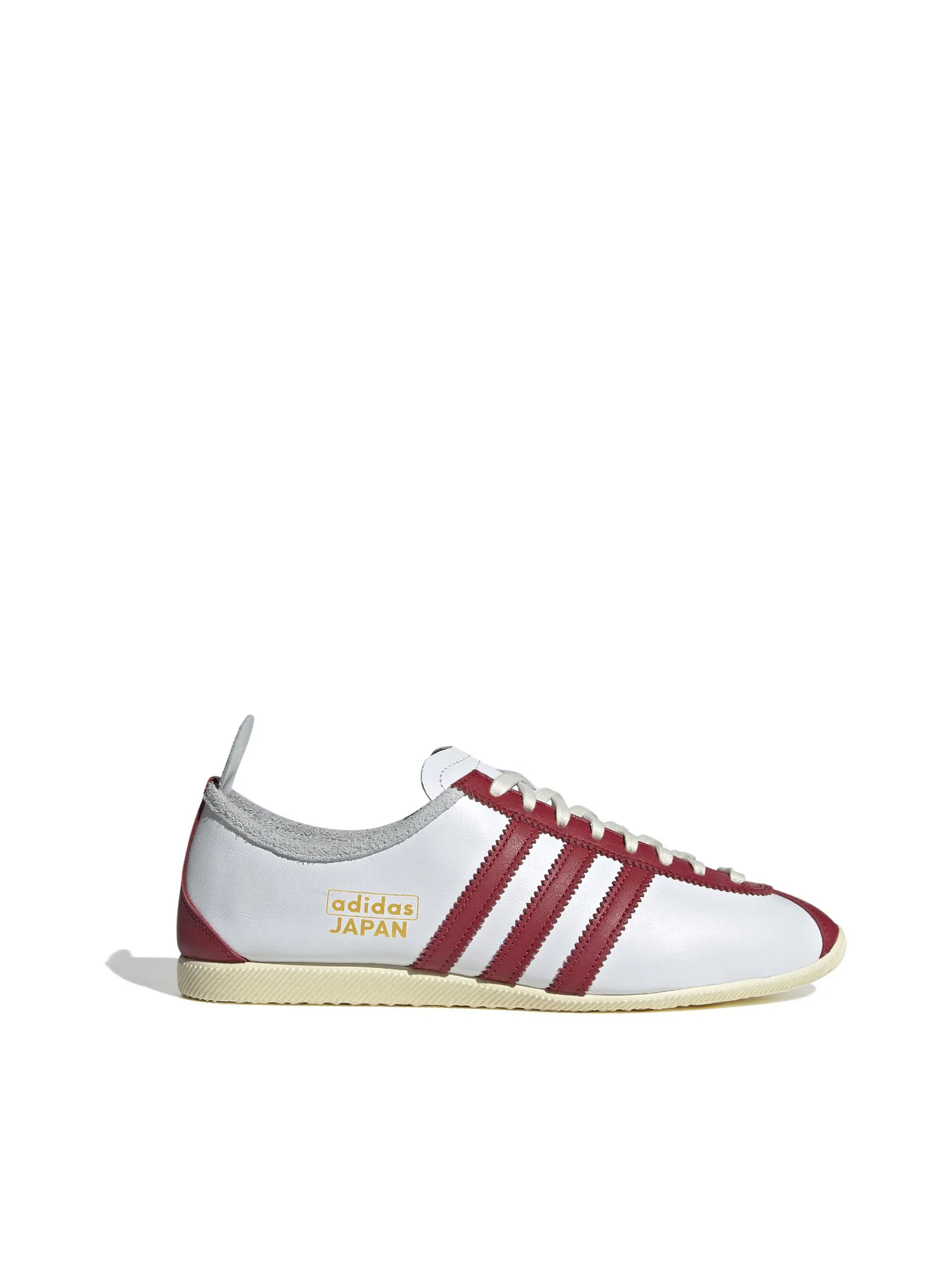 ADIDAS Unisex Sneakers Japan IH3659 Cloud White / Power Red / Cream White Size - 5.5 UK