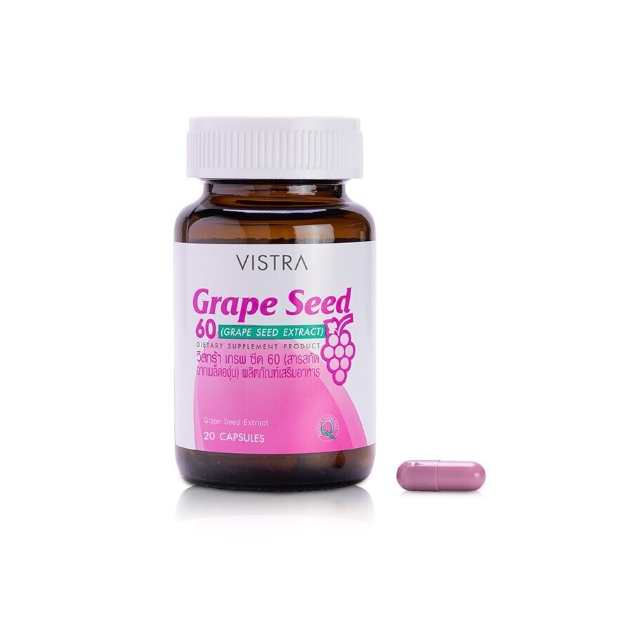 Vistra Grape Seed 20 Tab