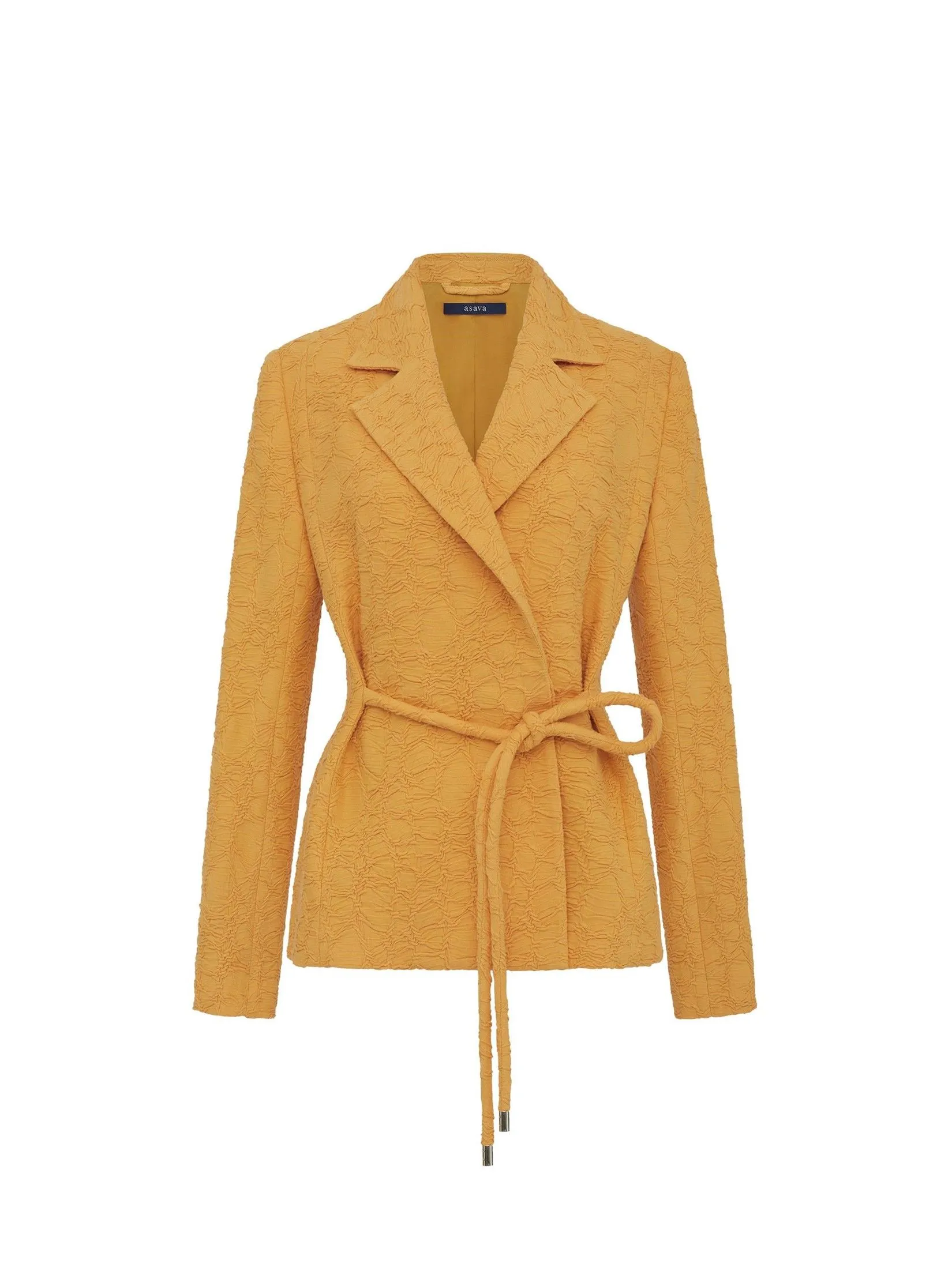 ASAVA (AW24) Alaia Tailored Women Blazer Orange